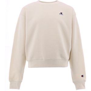 Champion Fashion Sweatshirt - Beige m. Logo - Champion - 16-18 jaar (176-188) - Sweatshirt