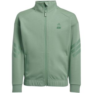 adidas Performance Cardigan - LK SW Mndo TT - Silgrn/Cybemt - adidas Performance - 7 jaar (122) - Cardigan