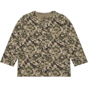 Petit by Sofie Schnoor Blouse - Sebastian - Groen Camouflage - Sofie Schnoor - 68 - Shirts