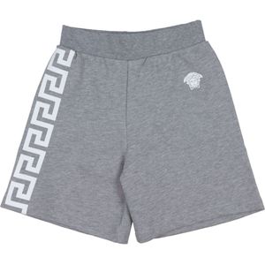 Versace Sweatshorts - Grijs Gevlekt m. Wit - Versace - 12 jaar (152) - Shorts