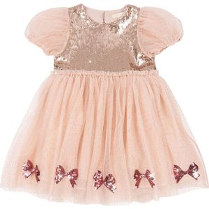 Konges Sløjd Jurk - Tule - Mei - Rookgrijs - Konges Sløjd - 1½ jaar (86) - Jurk