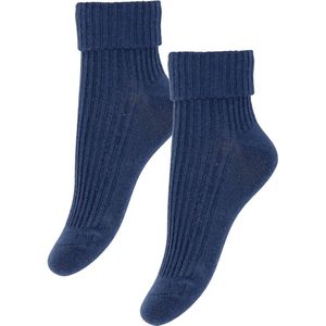 Hust and Claire Sokken - Wol/Bamboe Viscose - 2-pack - Flosi - - Hust and Claire - 33/36 - Sokken