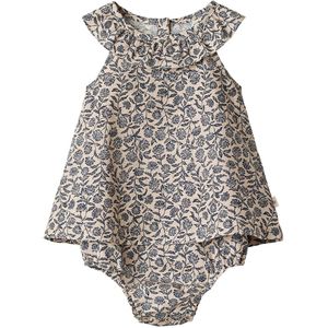 Wheat Body met Rok - Ingeborg - Blue Korenbloemen - Wheat - 62 - Romper Mouwloos