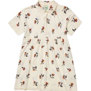 FUB Jurk - Ecru/Flower - FUB - 100 - Jurk