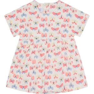 Hust and Claire Body met Rok s/s - Kaja - Ivory m. Vlinders - Hust and Claire - 56 - Romper S/S