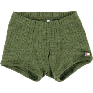 Joha Boxershorts - Wol - Rib - Donker Olijf - Joha - 90 - Boxershorts
