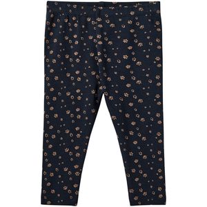 Sofie Schnoor Leggings - Rib - Dark Blue m. Print - Sofie Schnoor - 56 - Leggings