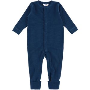 Joha Pyjamapak - Wol - Rib - Donker Turkoois - Joha - 50 - Pyjamapak
