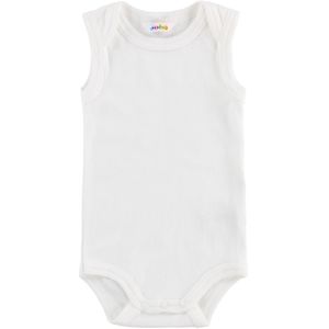 Joha Romper - mouwloos - Wit - Joha - 50 - Romper Mouwloos