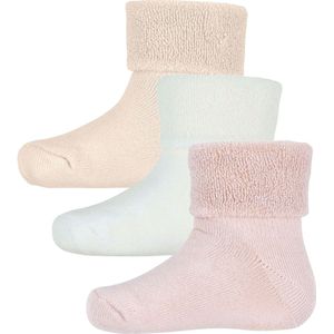 MP Sokken - Badstof - 3-pack - Roze Champagne - MP - 17/18 - Sokken