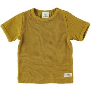 En Fant T-Shirt - Okergeel m. Pointelle - En Fant - 68 - T-Shirts