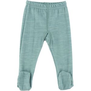 Joha Leggings - Wol/Bamboe - Groen - Joha - 40 - Leggings - Wol
