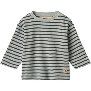 Wheat Blouse - Dallas - Soft Blue Stripe - Wheat - 1½ jaar (86) - Shirts