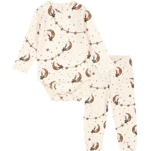 Konges Sløjd Set - Romper l/s/Leggings - Luna - Konges Sløjd - 74 - Romper L/S