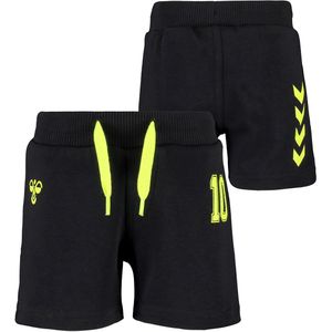 Hummel Shorts - HMLSafi - Zwart/Geel m. Hoeken - Hummel - 56 - Shorts