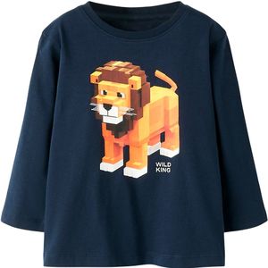 Name It Blouse - NmmSalan - Navy Blazer - Name It - 6 jaar (116) - Shirts