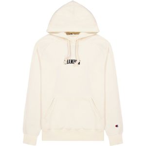 Champion Hoodie - Wit m. Logo - Champion - 16-18 jaar (176-188) - Hoodie