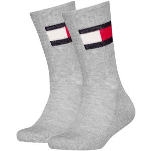 Tommy Hilfiger Sokken - 2-pack - Grey Melange - Tommy Hilfiger - 27/30 - Sokken