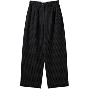 Sofie Schnoor Broek - Malinasy - Black Striped - Sofie Schnoor - 8 jaar (128) - Broeken - Katoen