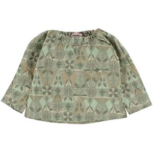 Noa Noa miniature Blouse - Roze m. Print - Noa Noa miniature - 0 mnd - Shirts