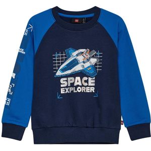 LEGO® Wear City Sweatshirt - LwSaku - Blauw - LEGO® Wear - 4 jaar (104) - Sweatshirt