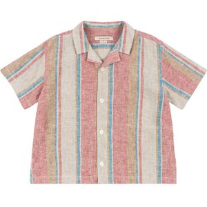 Konges Sløjd Overhemd - Venice - Linnen/Viscose - Stan Stripe - Konges Sløjd - 5-6 jaar (110-116) - Hemd S/S