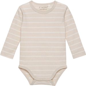 Fixoni Romper l/s - Havermout - Fixoni - 56 - Romper L/S