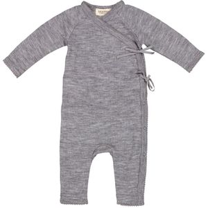 MarMar Wikkel boxpak - Wol - Pointelle - Regel - Grey Melange - MarMar - 44 - Boxpak
