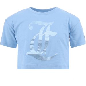 Juicy Couture T-Shirt - Bijgesneden - Della Robbia Blue - Juicy Couture - 14-15 jaar (164-170) - T-Shirts
