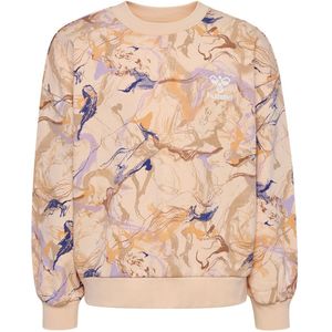 Hummel Sweatshirt - hmlSwirly - Biscuit - Hummel - 4 jaar (104) - Sweatshirt