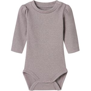 Name It Romper L/æ - NbfSiclo - Elderberry - Name It - 50 - Romper L/S