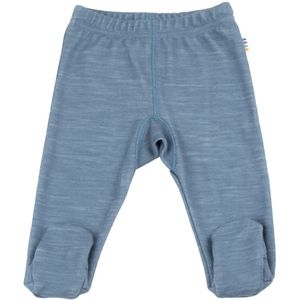 Joha Leggings m. Voeten - Wol/Bamboe - Blauw - Joha - 40 - Leggings