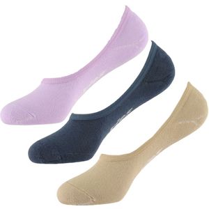 Dickies Sokken - 3-pack - Invisible - Paars/Blauw/Waar - Dickies - 43/46 - Sokken