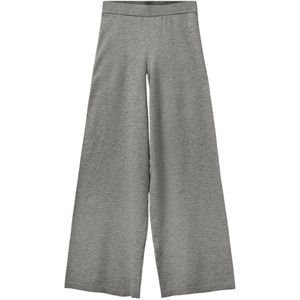 Sofie Schnoor Broek - Wol - Gebreid - Vulasy - Grijs Gevlekt - Sofie Schnoor - 8 jaar (128) - Broeken - Katoen