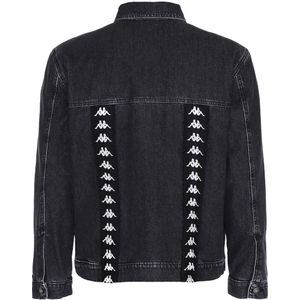 Kappa Spijkerjas m. Voering - Bascino - Zwart - Kappa - 4 jaar (104) - Spijkerjas