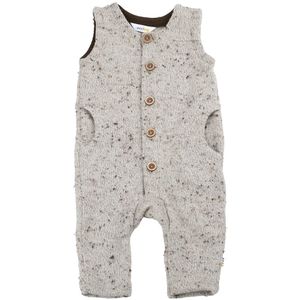 Joha Romper m. Voetjes - Gebreid - Wol - Beige - Joha - 50 - Boxpak