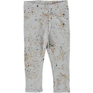 Soft Gallery Leggings - Paula - Mini Splash - Dusty Lichtblauw - Soft Gallery - 68 - Leggings