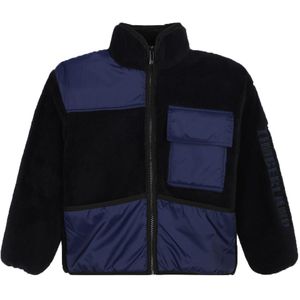 Timberland Fleece Jas - Fancy - Zwart/Navy - Timberland - 5 jaar (110) - Fleece Jassen