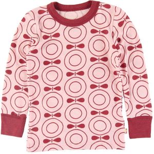 Katvig Blouse - Wol - Roze m. Appels - Katvig - 68 - Shirts