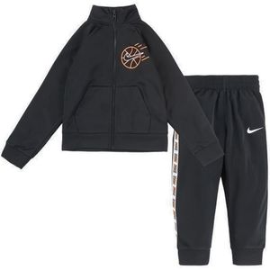 Nike Trainingspak - Cardigan/Broek - My First - Zwart - Nike - 12 mnd - Trainingspak