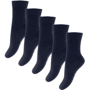 Fuzzies Sokken - 5-pack - Navy - Fuzzies - 42/44 - Sokken
