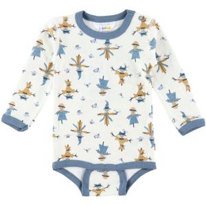 Joha Romper L/æ - Wol/Bamboe - Off White - Joha - 50 - Romper L/S