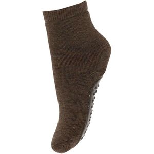 MP Sokken - Wol - Anti-Slip - Brown Gemêleerd - MP - 19/21 - Sokken