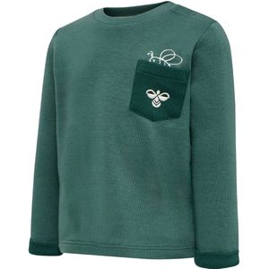 Hummel Sweatshirt - hmlHugo - Groen - Hummel - 56 - Sweatshirt