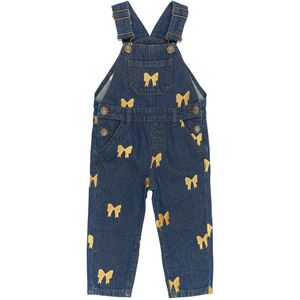The New Siblings Tuinbroek - Denim - TnstRaya - Medium+ Blue De - The New - 1 jaar (80) - Tuinbroek
