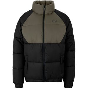 Fila Gevoerde Jas - Tarsus - Black-Olive Nacht - Fila - M - Medium - Donsjassen