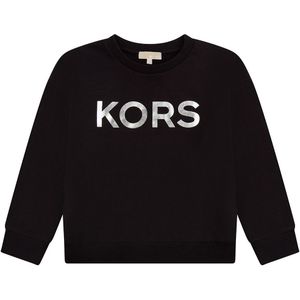 Michael Kors Sweatshirt - Zwart m. Zilver - Michael Kors - 10 jaar (140) - Sweatshirt