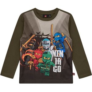 LEGO® Wear Ninjago Blouse - LwTaffy - Groen - LEGO® Wear - 4 jaar (104) - Shirts