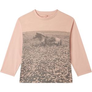 Stella McCartney Kids Blouse - Roze m. Paard - Stella McCartney Kids - 4 jaar (104) - Shirts