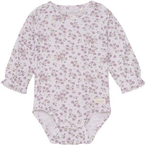Fixoni Romper l/s - Grijs Lilac - Fixoni - 56 - Romper L/S